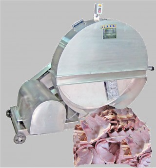 DH801 digunakan untuk mengiris ikan/daging beku